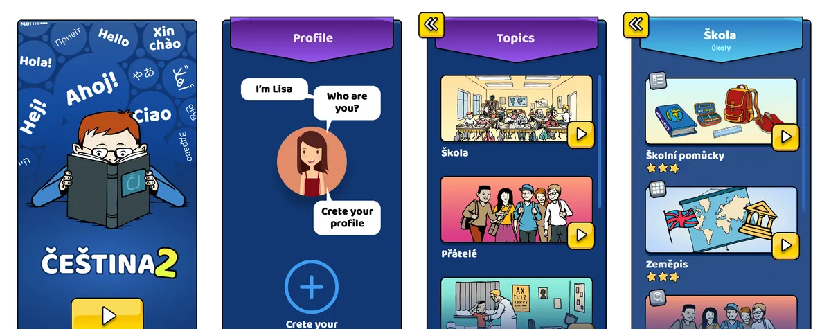 Online Aplikace Čeština2