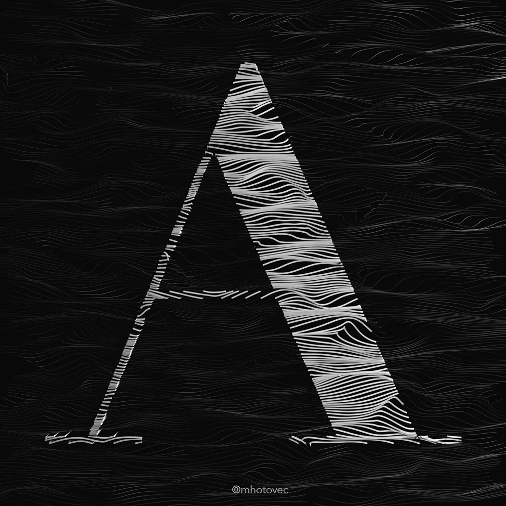 Procedural Design: Letter Waves