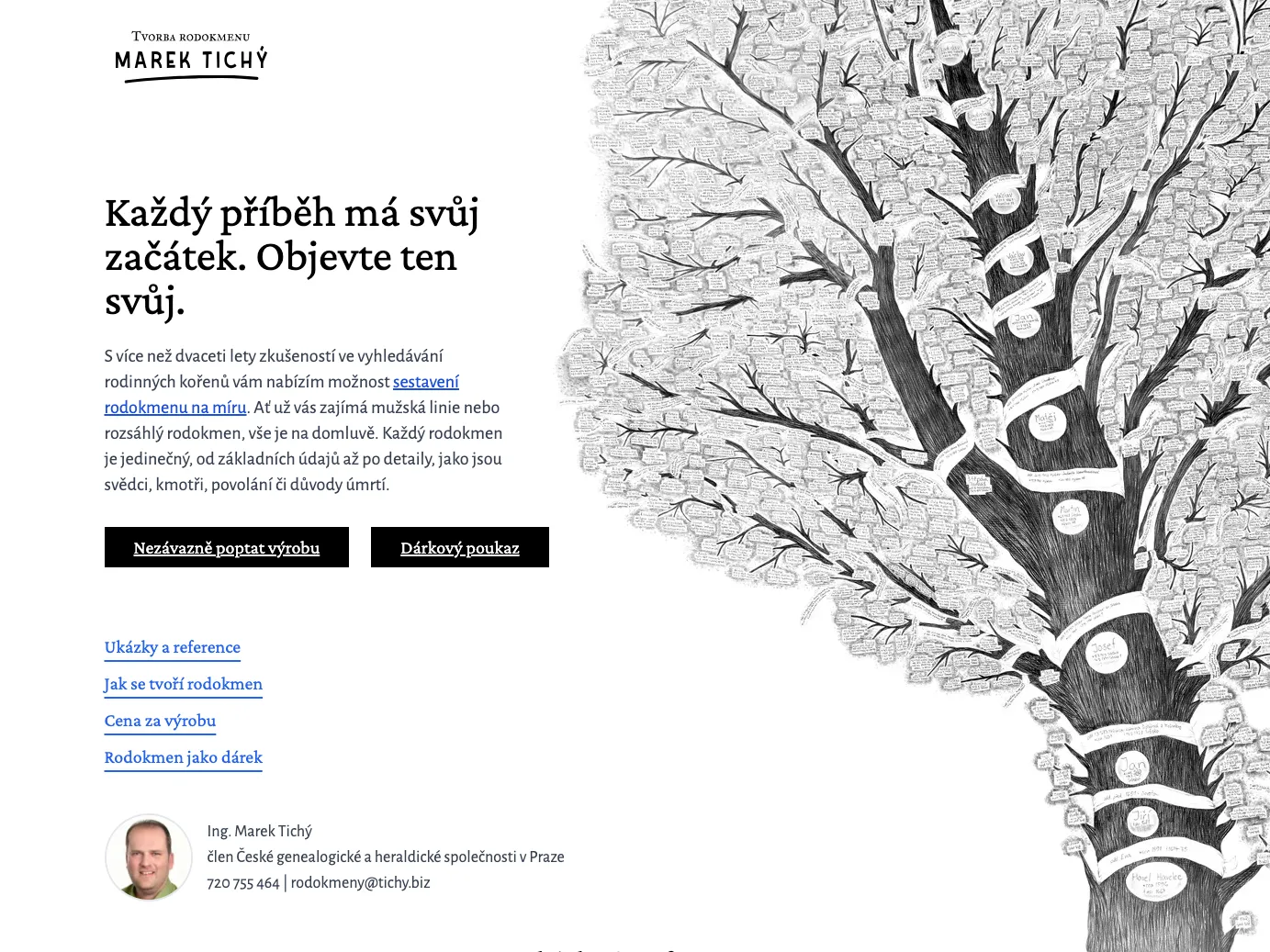 Marek Tichý Rodokmeny